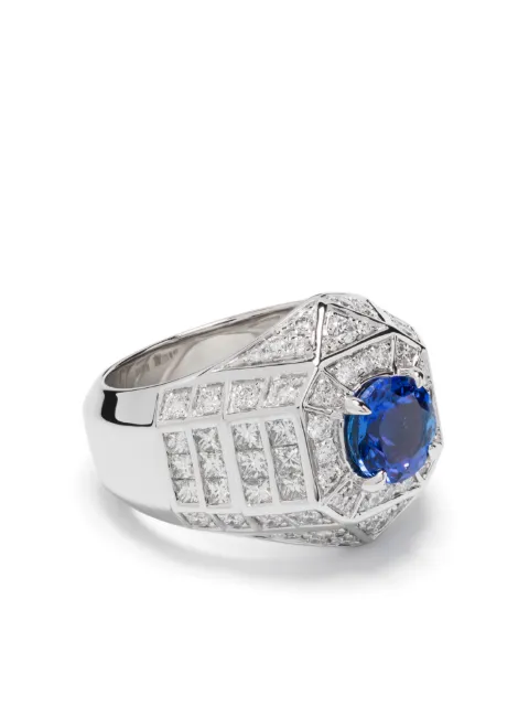 STATEMENT PARIS Meaningful Beauties #5 sterling silver and diamond cocktail ring Silver FSJ436