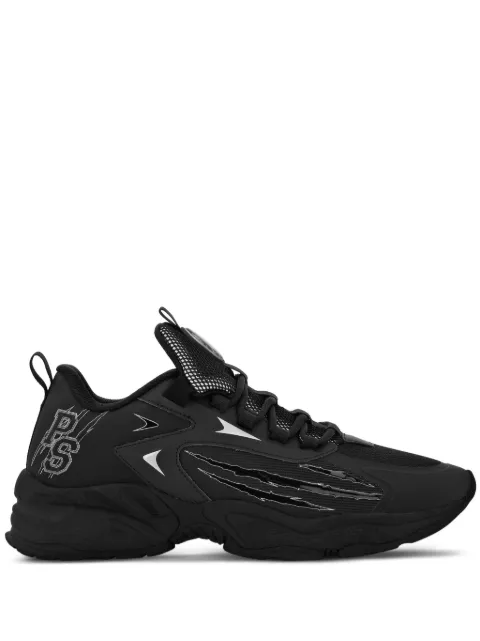 Plein Sport Lo-Top logo-print sneakers Black SADSUSC0612STE003N