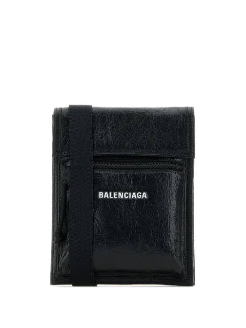 Balenciaga small Explorer crossbody bag Black 6559821VG7X