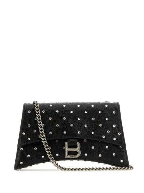Balenciaga small Crush shoulder bag Black 7360162AAWS
