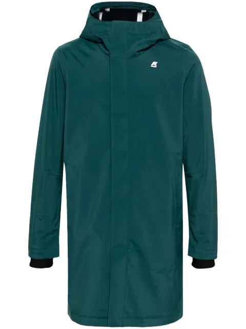 K-Way Thomas long raincoat Green K21372W