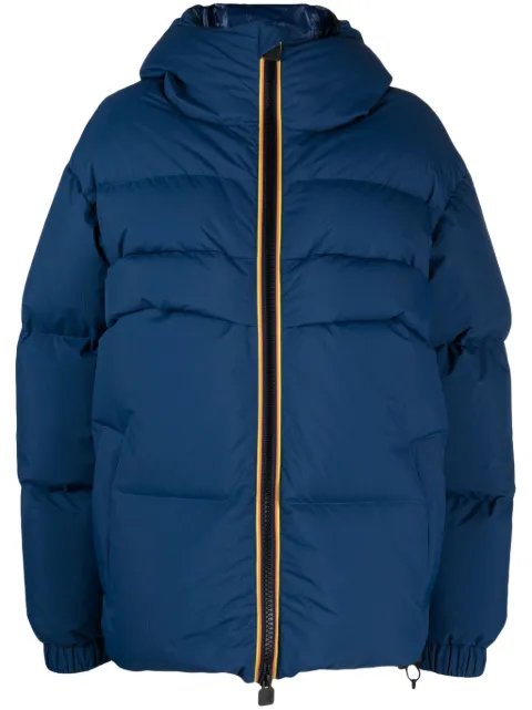K-Way Clauden 2.1 padded parka coat Blue K8126QW