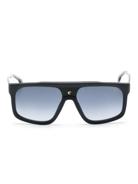 Carrera 1061/S shield-frame matte sunglasses Black CARRERA1061S