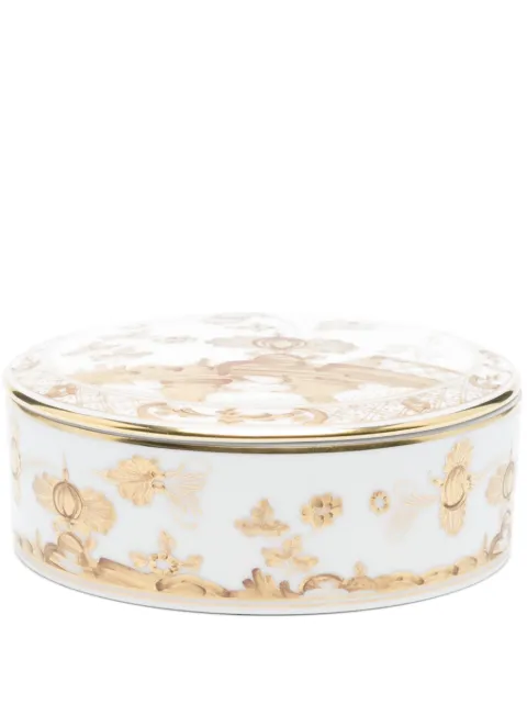 GINORI 1735 Aurum trinket box White 017RG02FX5080LX