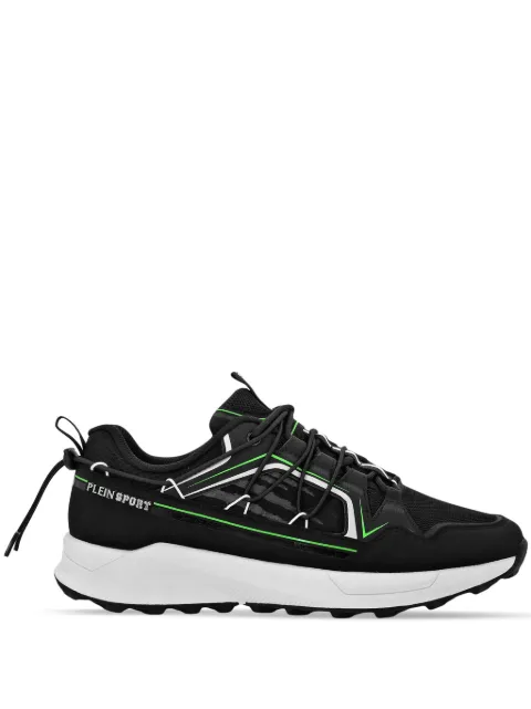Plein Sport panelled lace-up sneakers Black UADSUSC0607STE003N