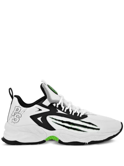 Plein Sport Lo-Top logo-print sneakers White SADSUSC0612STE003N