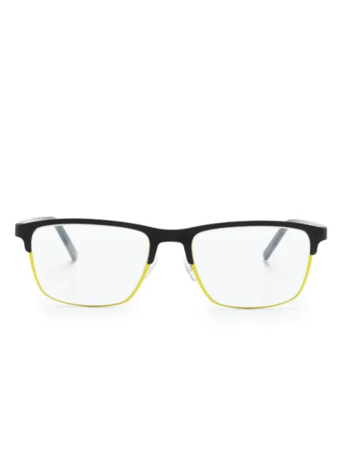 Face À Face Scott 5 rectangle-frame glasses Black ALIUMWATT3