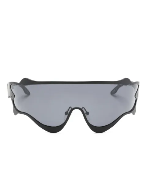 Henrik Vibskov Octane shield-frame sunglasses Black SS24STUDA903