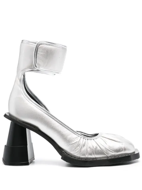 Henrik Vibskov Rocky Driver Heel 95mm pumps Silver SS24STUDA906