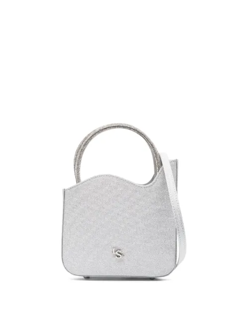 Le Silla Ivy glitter tote bag Silver 9981UBAGXXXXFES