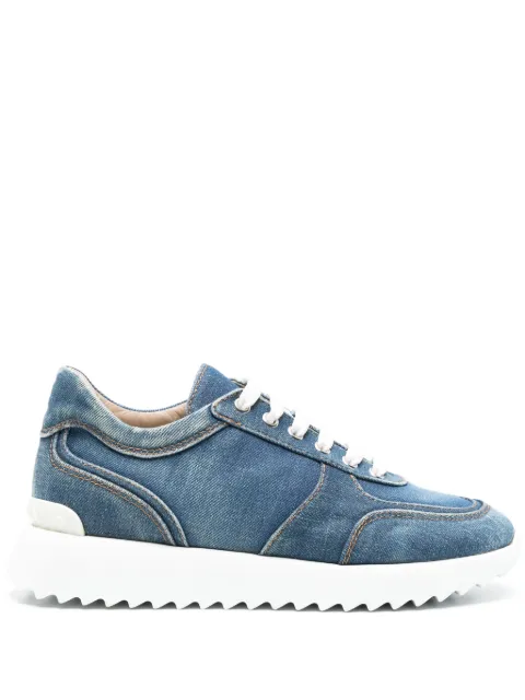 Le Silla Claire denim sneakers Blue 6919A020M2PPGIR