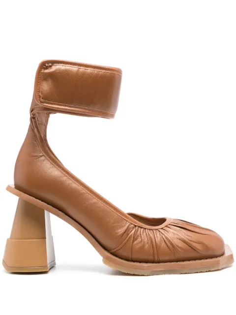 Henrik Vibskov Rocky Driver Heel 95mm pumps Brown SS24STUDA906