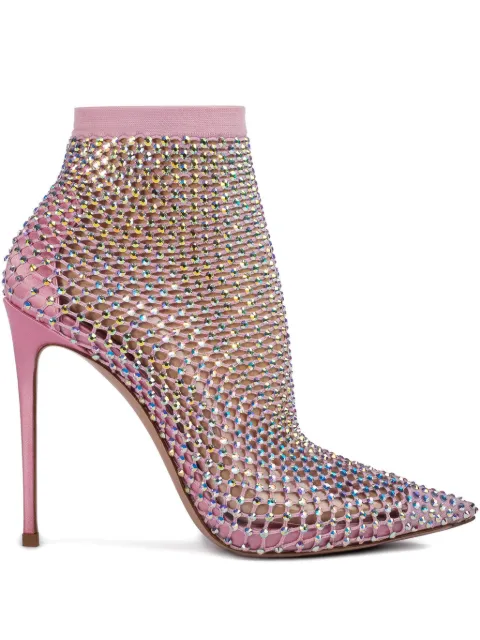 Le Silla Gilda 100mm ankle boots Pink 2113R100R8PPSAS