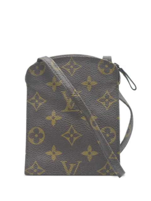 Louis Vuitton Pre-Owned 1988 Monogram Pochette Secret crossbody bag Brown M45484