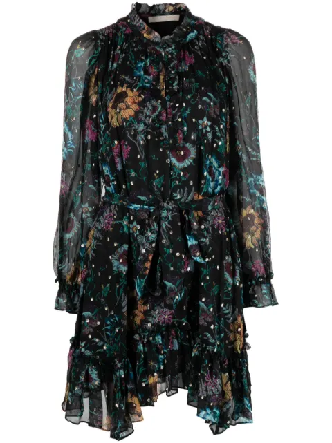 Ulla Johnson Anais floral-print dress Black PS240119ANAIS