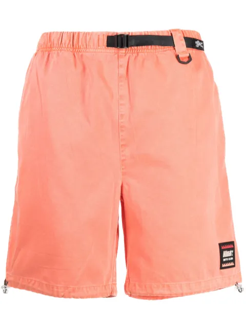 Billionaire Boys Club logo-patch shorts Orange B19254