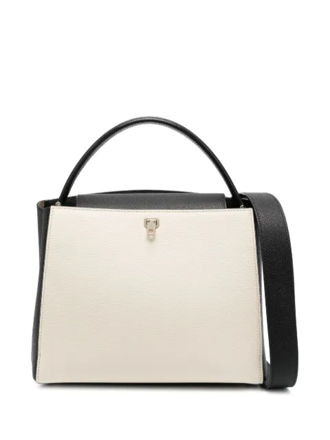 Valextra medium Brera leather tote bag Black WBBR0092028LOC99