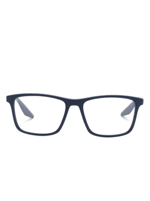 Prada Eyewear Linea Rossa rectangle-frame glasses Blue PS01QV