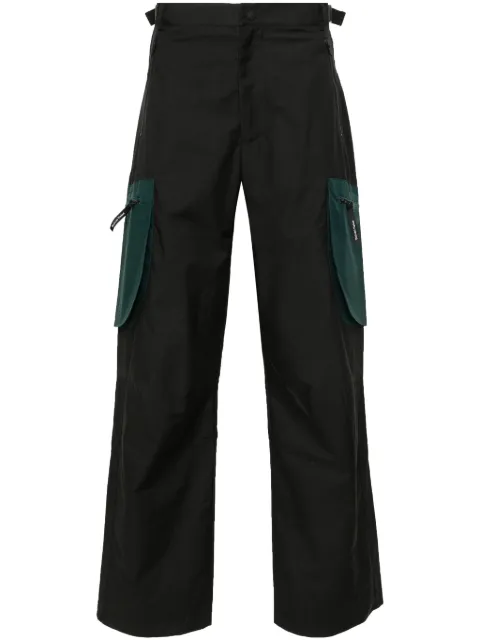 District Vision organic-cotton blend cargo trousers Black DV0058A