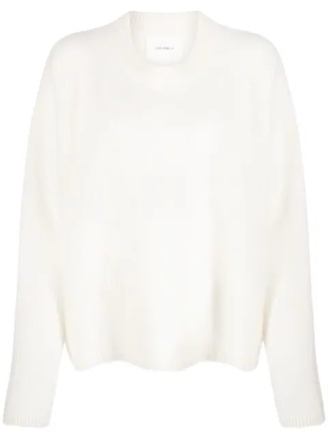 Lisa Yang cashmere crew-neck jumper Neutrals 2023314