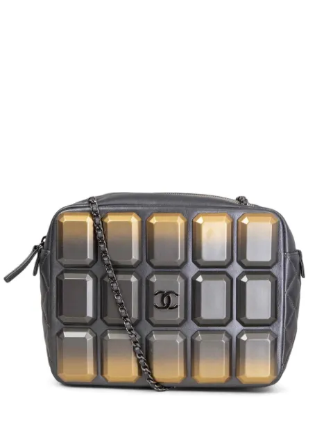 CHANEL Pre-Owned 2014 Evening Art shoulder bag Grey CHANELPOPART