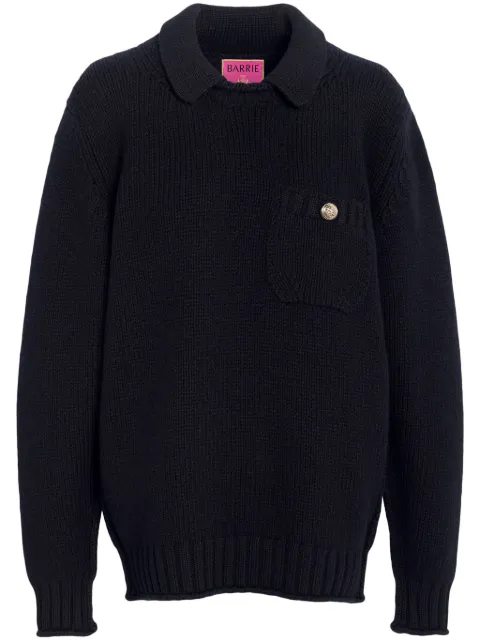 Barrie chunky-knit cashmere jumper Blue C222301