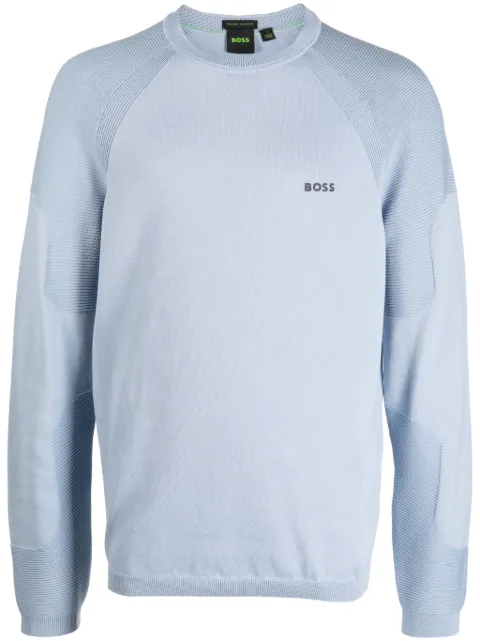 BOSS Perform-X crew-neck sweatshirt Blue 50498519