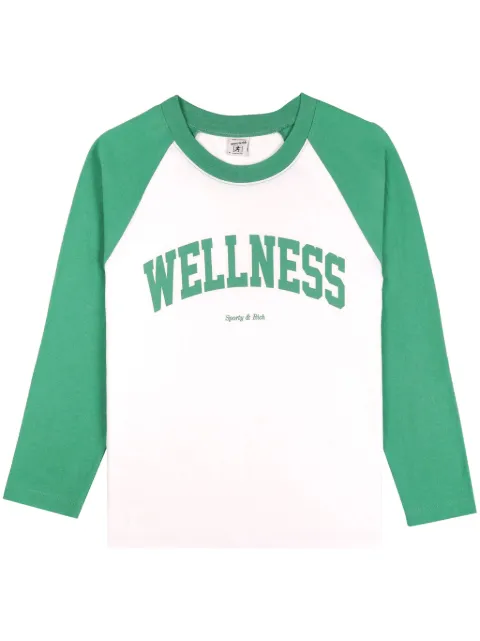 Sporty & Rich Wellness Ivy cotton T-shirt White BTAW234WH