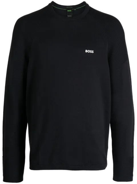 BOSS Perform-X crew-neck sweatshirt Blue 50498519