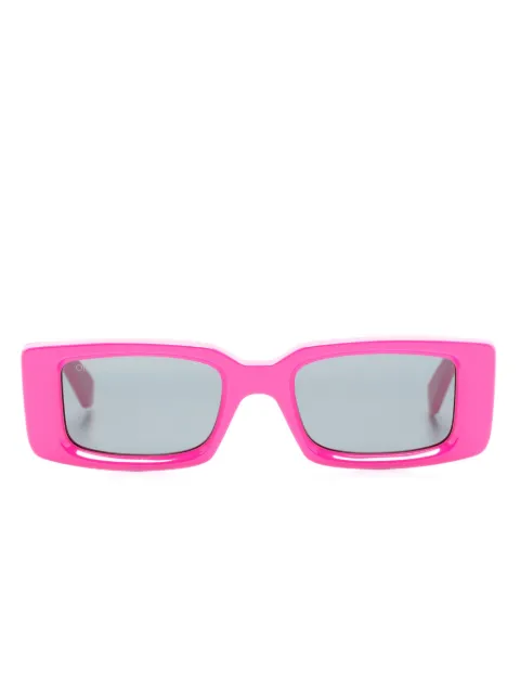 Off-White Eyewear Arrows rectangle-frame sunglasses Pink OERI016C99PLA0013007