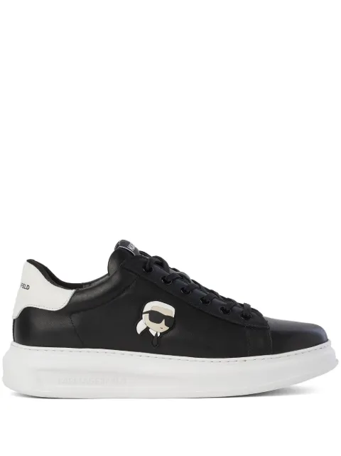 Karl Lagerfeld Ikon NFT Kapri leather sneakers Black KL52530N999