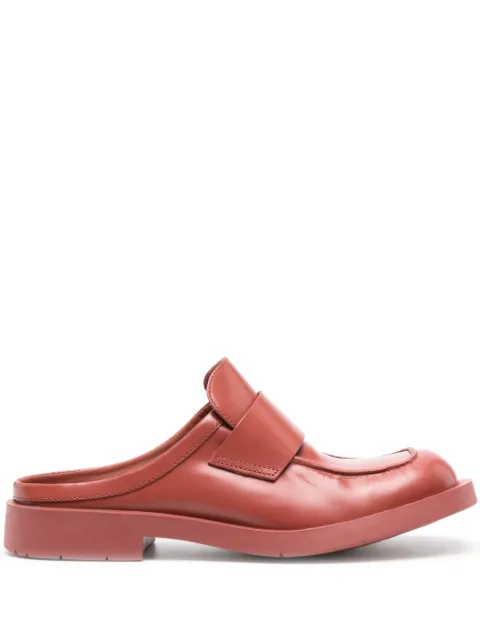 CamperLab Mil 1978 backless loafers Red A500017003