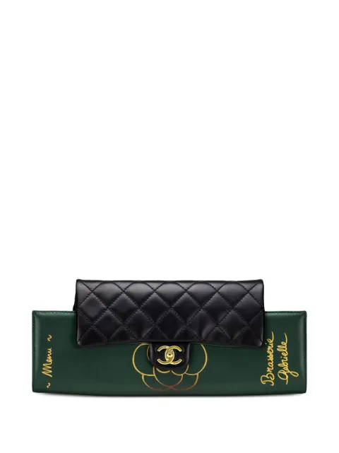 CHANEL Pre-Owned 2015 Gabrielle Brasserie shoulder bag Green CHANELGREENMENU