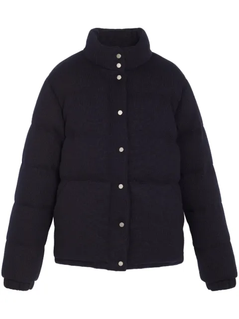 Barrie cashmere puffer jacket Black C250935