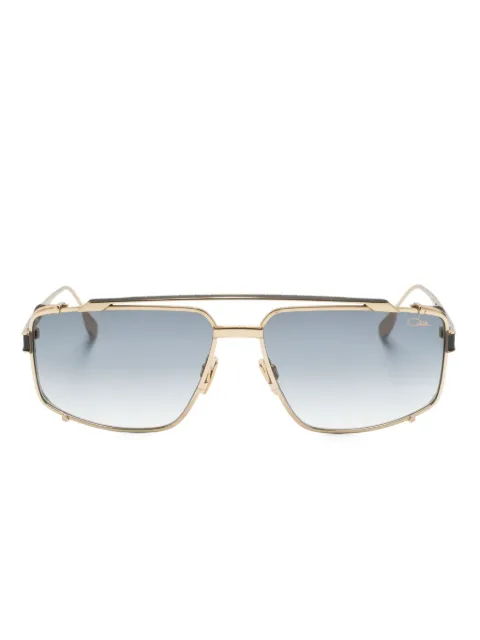 Cazal 7563 pilot-frame sunglasses Gold 7563