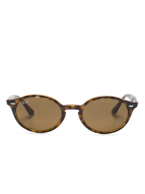 Ray-Ban tortoiseshell-effect oval-frame sunglasses Brown RB4315