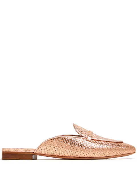 Malone Souliers Berto leather mules Gold BERTO102