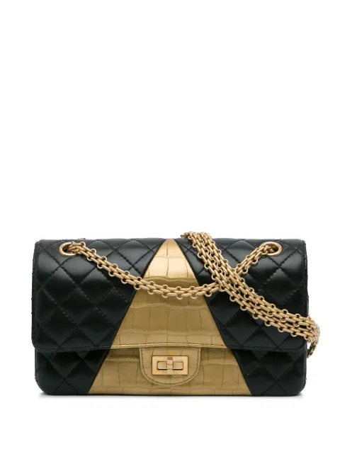 CHANEL Pre-Owned 2019 medium 2.55 Reissue shoulder bag Black 48R34F5NVNA37OWJ