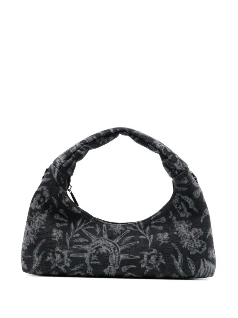 Off-White ARCADE SHOULDER TATTOO PRINT Black OWNN174S24FAB0021001