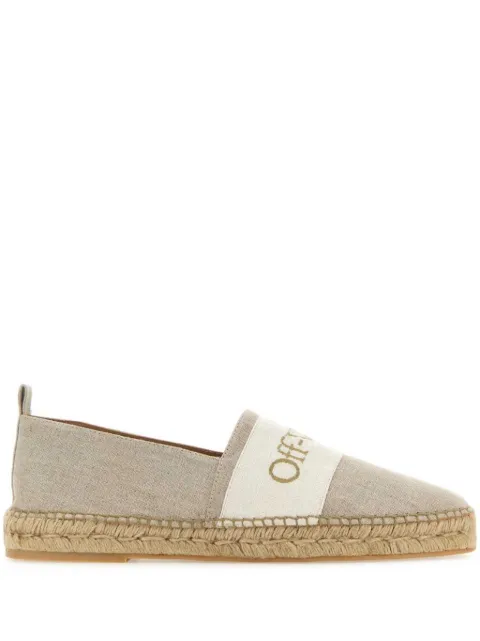 Off-White Bookish espadrilles Neutrals OMIB010S24FAB0016161