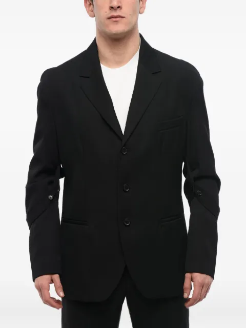 Off-White twill-weave blazer Black OMEN093S24FAB0011010