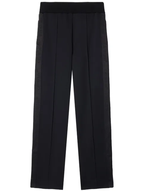 Off-White logo-band track pants Black OWVI021S24JER0011010