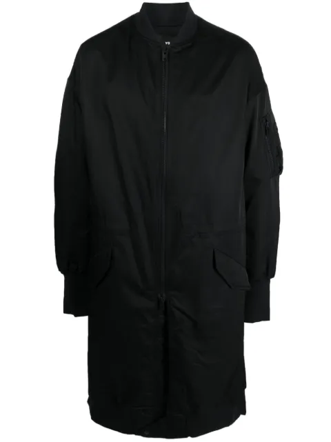 Y-3 longline bomber coat Black IP7932