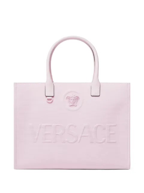 Versace large La Medusa tote bag Pink 10047411A03095