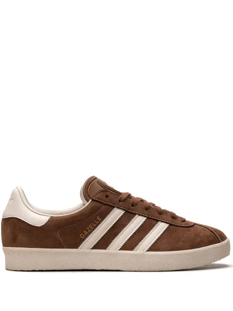 adidas Gazelle 3-Stripes leather sneakers Brown IG5005