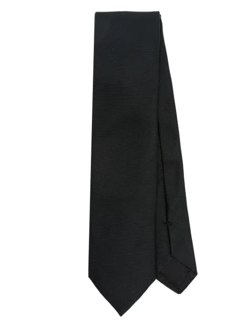 Versace '90s Logo silk tie Black 10073101A09997