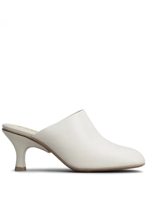 Tod's 65 leather mules White XXW19L0IJ40GOC