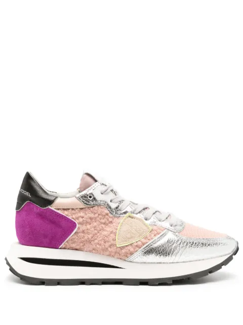 Philippe Model Paris panelled low-top sneakers Pink TKLDMX01