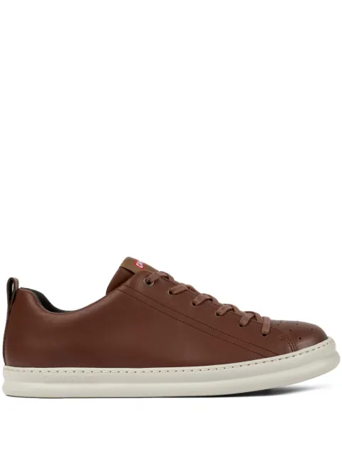 Camper Runner Four round-toe leather sneakers Brown K100226140
