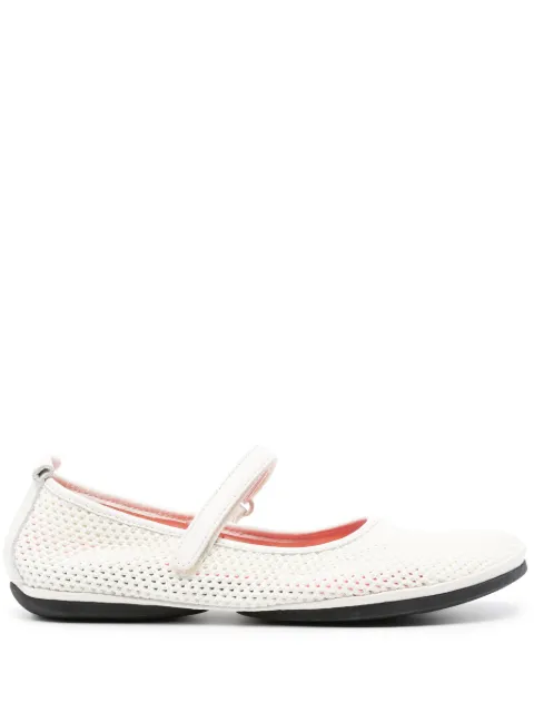 Camper Right Nina mesh ballerina shoes White K201402007